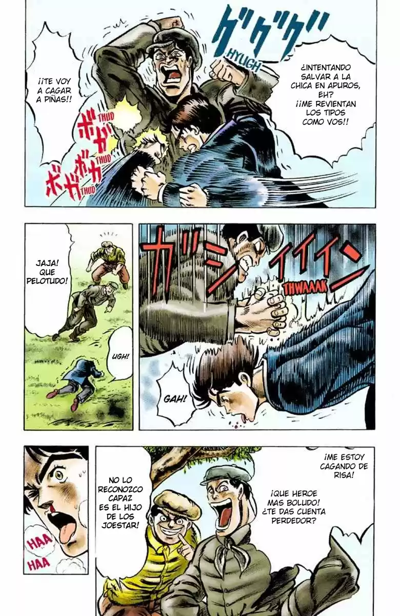 JoJo's Bizarre Adventure Parte 1: Phantom Blood Color - Capítulo 1 - Página 21 - LectorTMOo