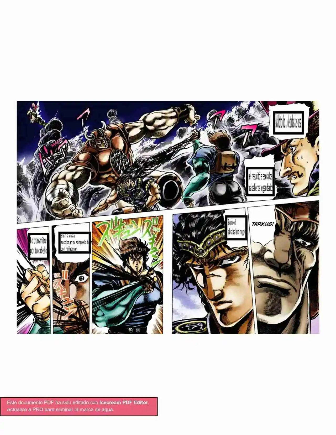 JoJo's Bizarre Adventure Parte 1: Phantom Blood Full Color - Capítulo 27 - Página 4 - LectorTMOo