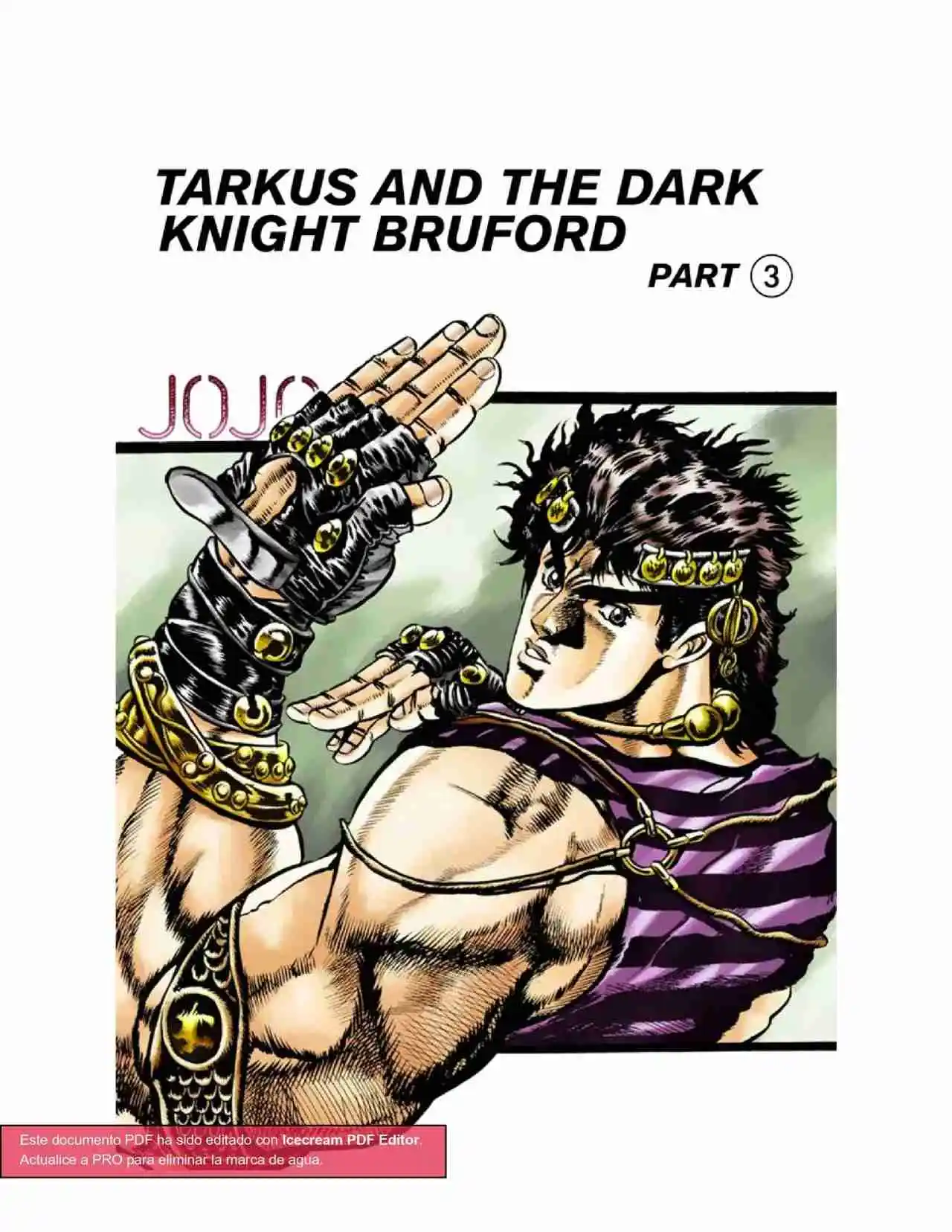 JoJo's Bizarre Adventure Parte 1: Phantom Blood Full Color - Capítulo 28 - Página 1 - LectorTMOo