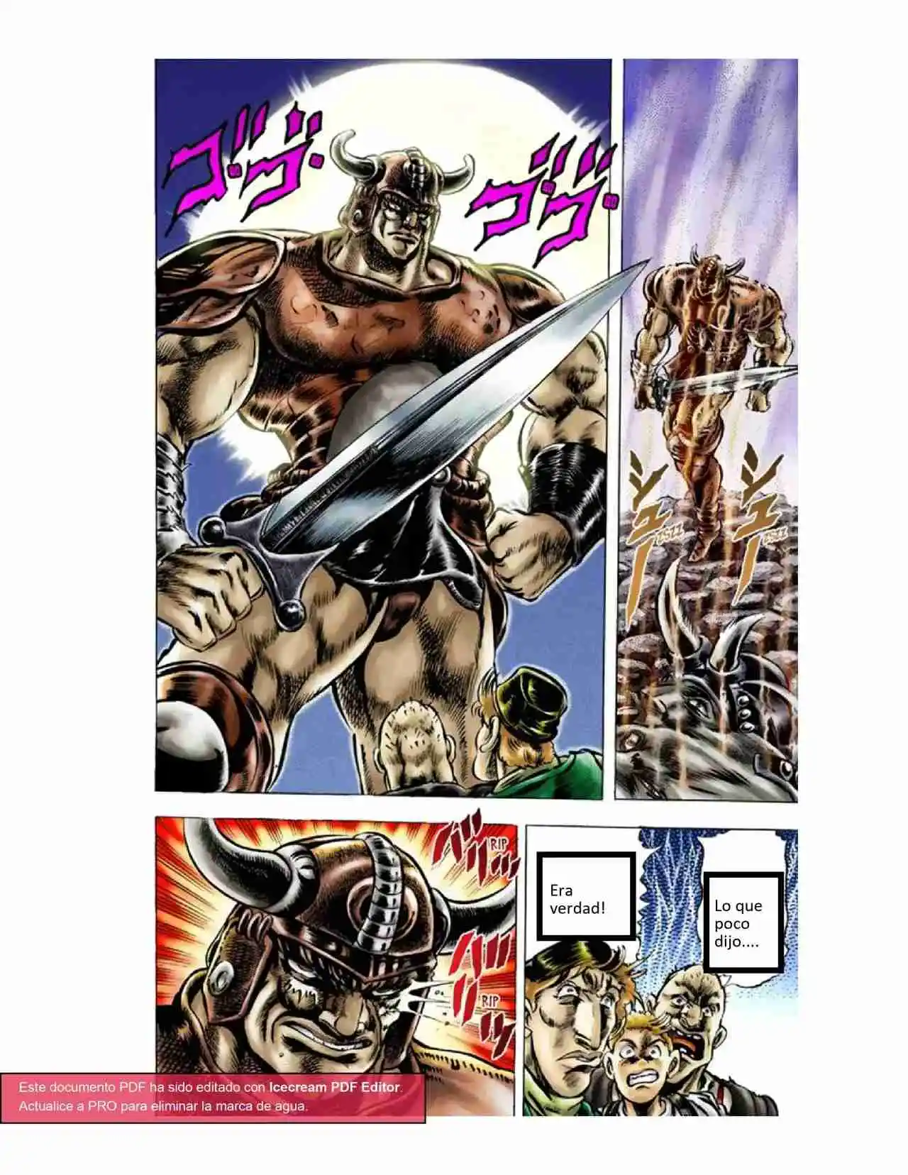JoJo's Bizarre Adventure Parte 1: Phantom Blood Full Color - Capítulo 31 - Página 5 - LectorTMOo