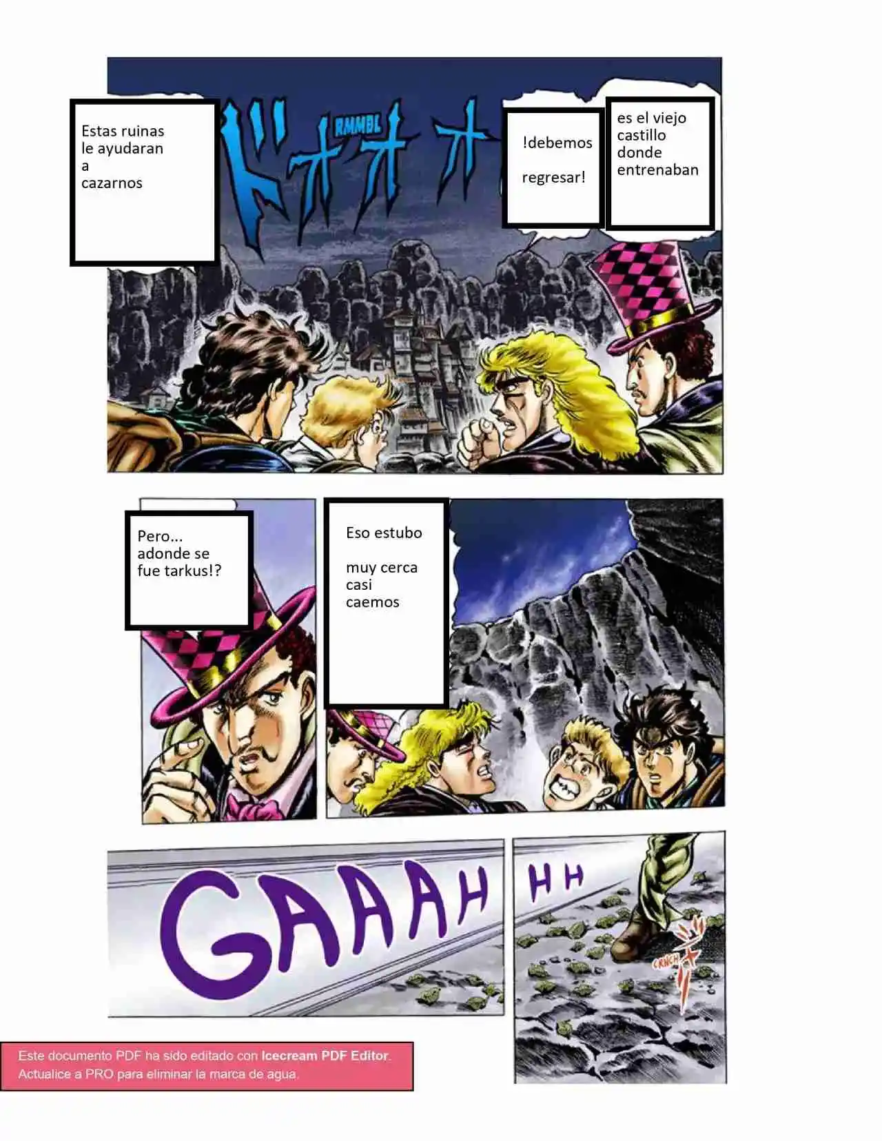 JoJo's Bizarre Adventure Parte 1: Phantom Blood Full Color - Capítulo 31 - Página 12 - LectorTMOo