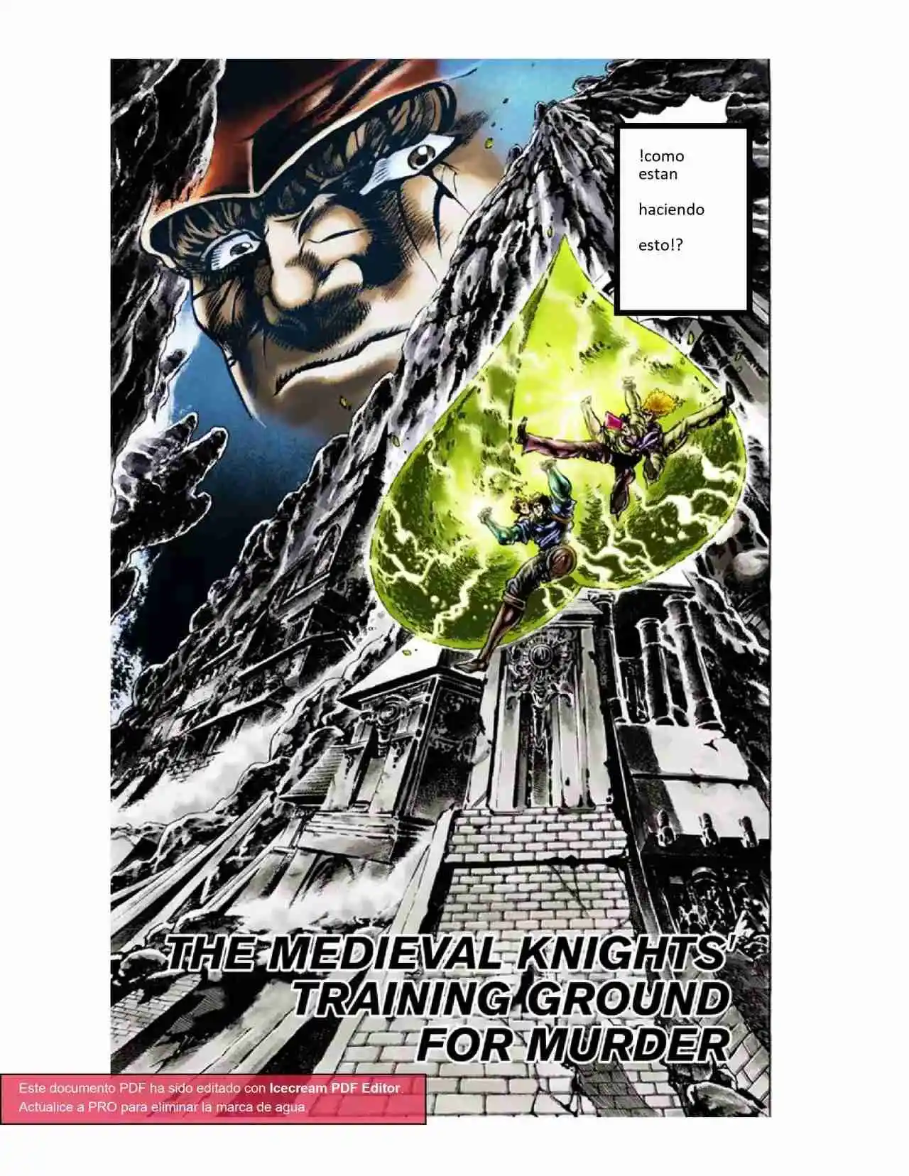 JoJo's Bizarre Adventure Parte 1: Phantom Blood Full Color - Capítulo 32 - Página 1 - LectorTMOo