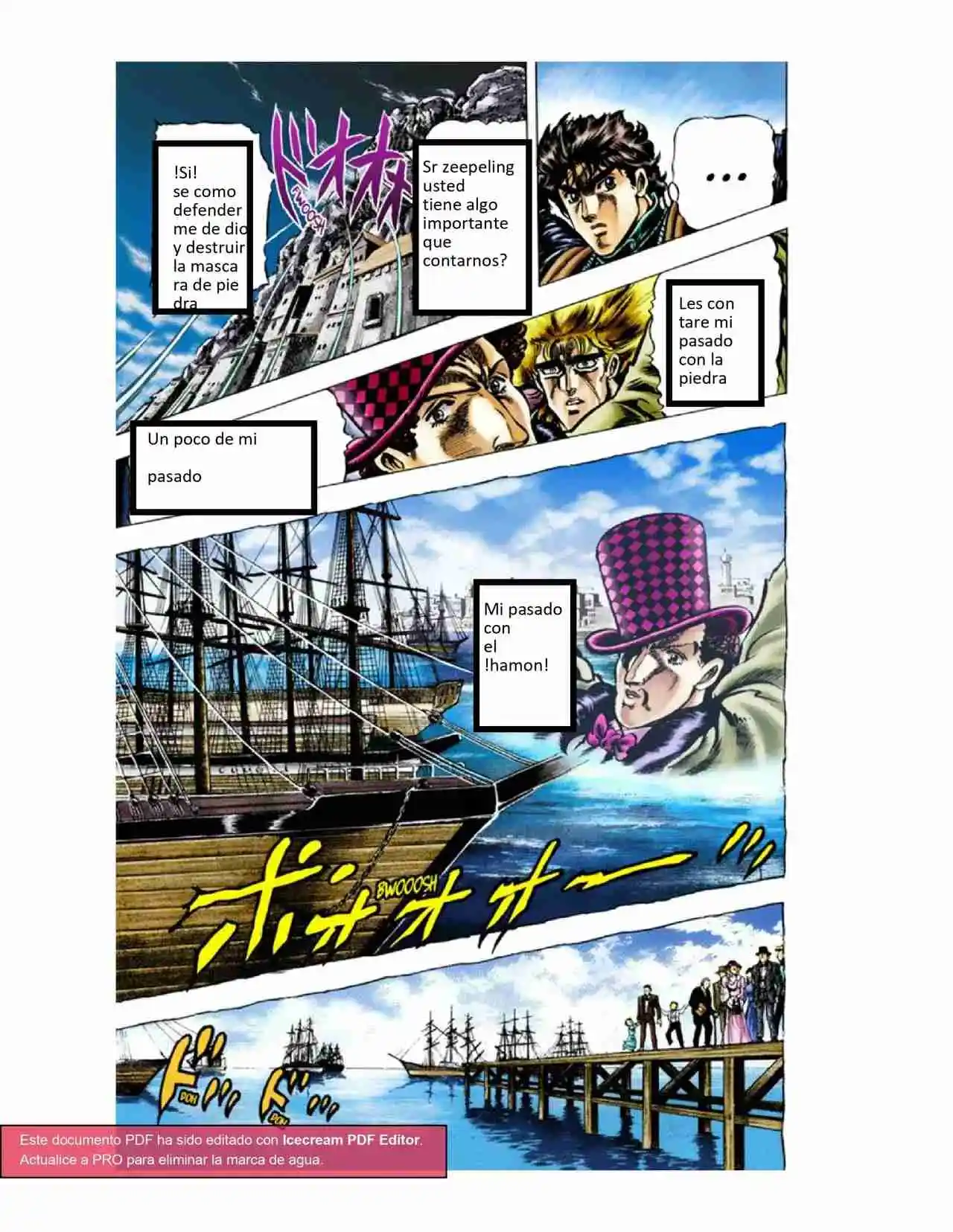 JoJo's Bizarre Adventure Parte 1: Phantom Blood Full Color - Capítulo 32 - Página 3 - LectorTMOo