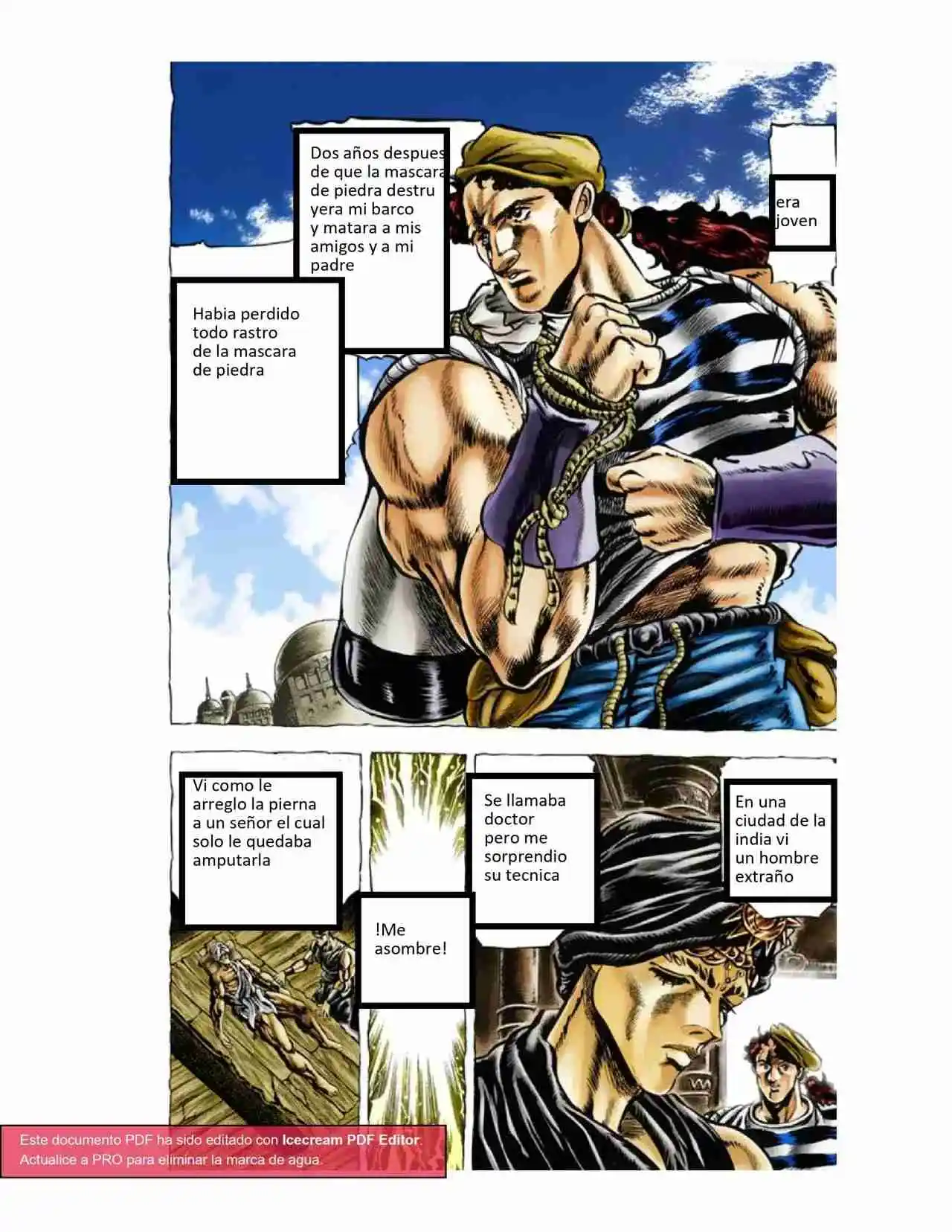 JoJo's Bizarre Adventure Parte 1: Phantom Blood Full Color - Capítulo 32 - Página 4 - LectorTMOo