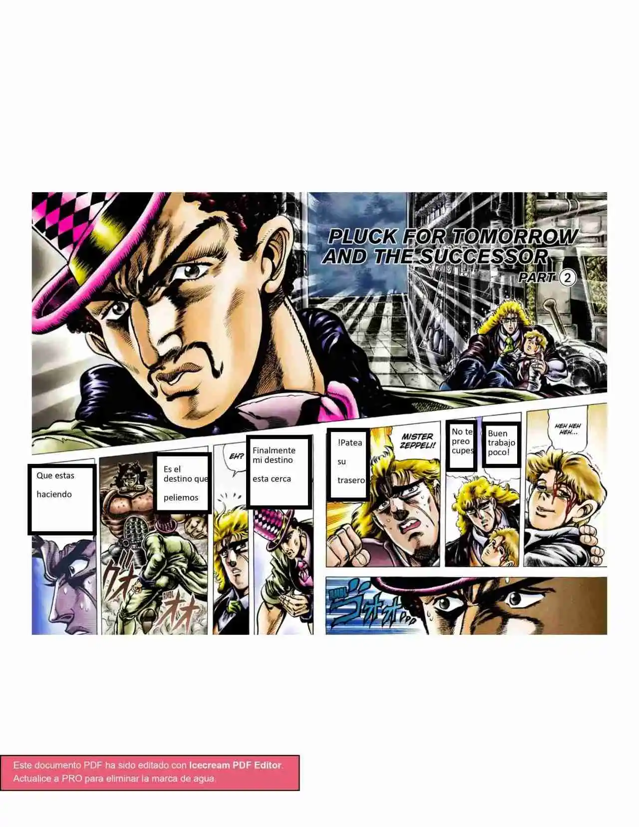 JoJo's Bizarre Adventure Parte 1: Phantom Blood Full Color - Capítulo 34 - Página 2 - LectorTMOo