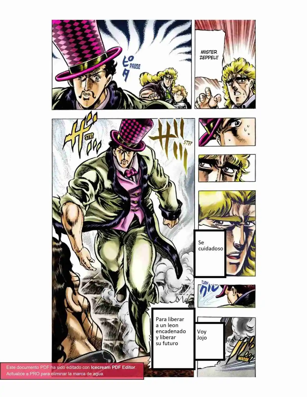 JoJo's Bizarre Adventure Parte 1: Phantom Blood Full Color - Capítulo 34 - Página 7 - LectorTMOo