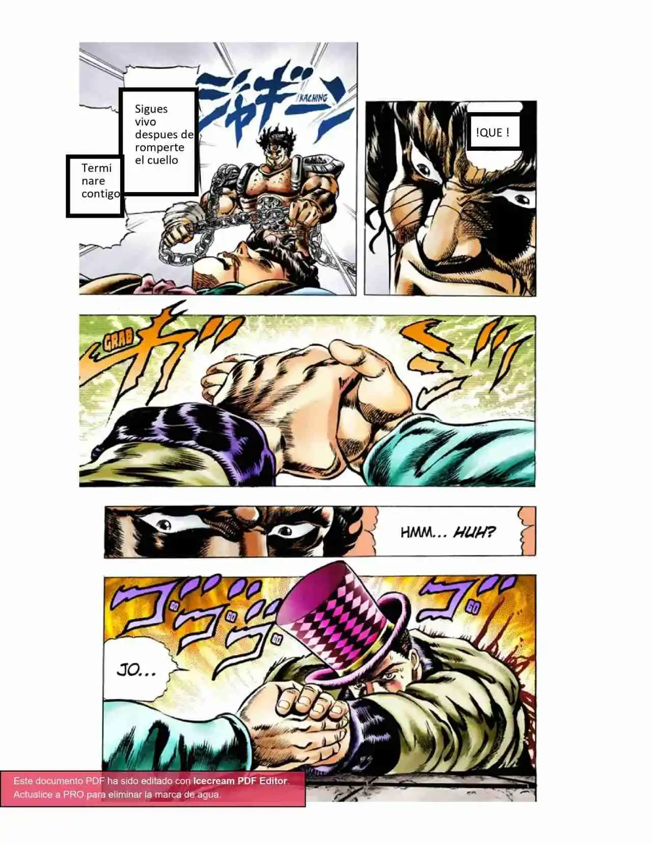 JoJo's Bizarre Adventure Parte 1: Phantom Blood Full Color - Capítulo 34 - Página 15 - LectorTMOo