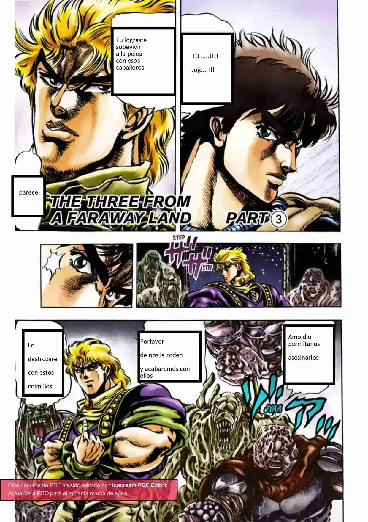 JoJo's Bizarre Adventure Parte 1: Phantom Blood Full Color - Capítulo 38 - Página 2 - LectorTMOo