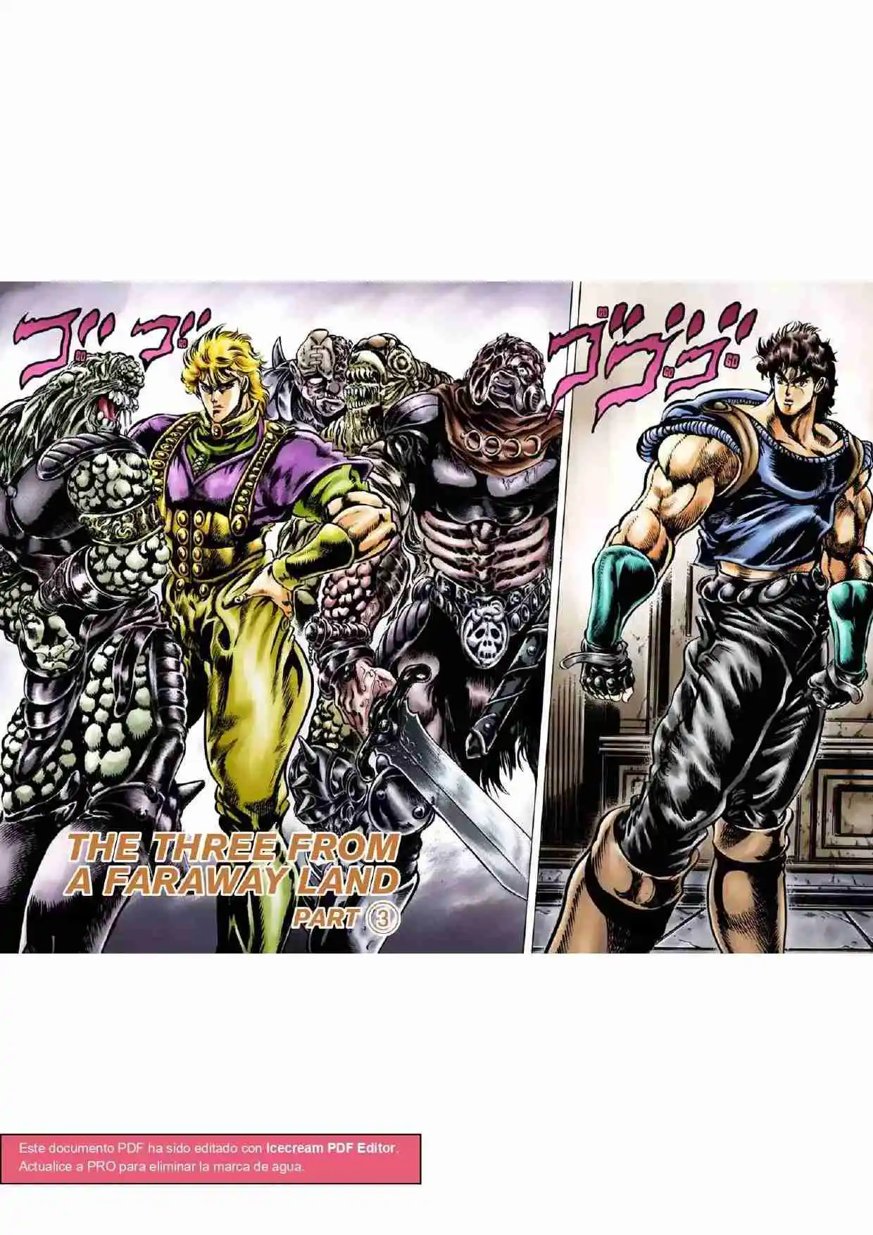 JoJo's Bizarre Adventure Parte 1: Phantom Blood Full Color - Capítulo 38 - Página 3 - LectorTMOo