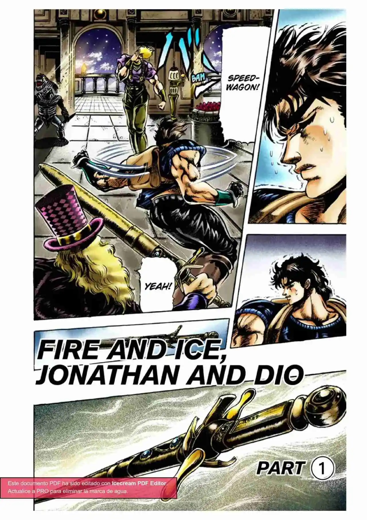 JoJo's Bizarre Adventure Parte 1: Phantom Blood Full Color - Capítulo 39 - Página 1 - LectorTMOo
