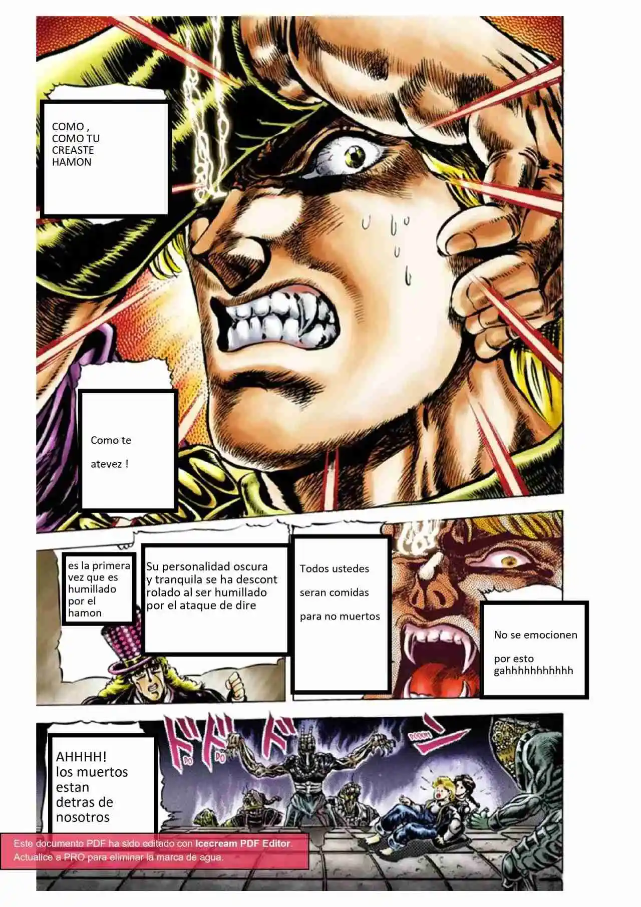 JoJo's Bizarre Adventure Parte 1: Phantom Blood Full Color - Capítulo 39 - Página 4 - LectorTMOo