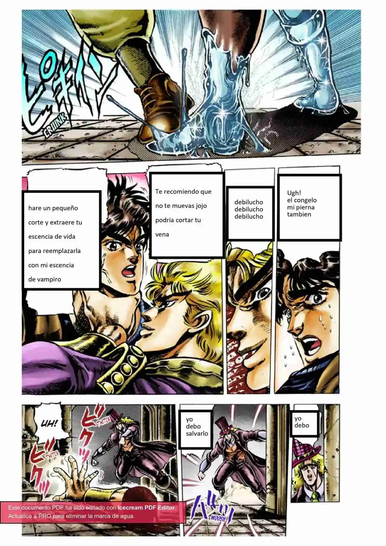 JoJo's Bizarre Adventure Parte 1: Phantom Blood Full Color - Capítulo 40 - Página 4 - LectorTMOo