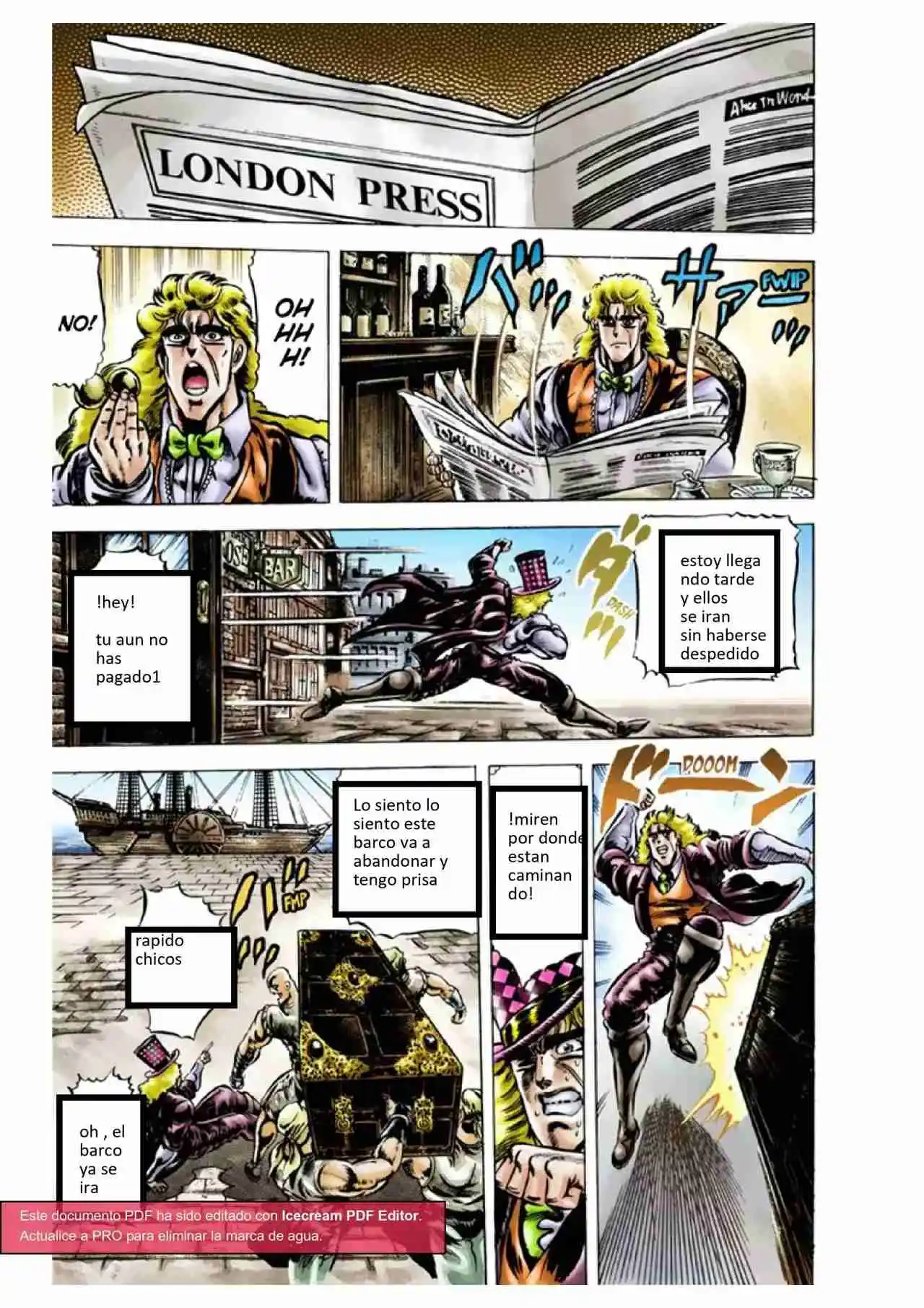 JoJo's Bizarre Adventure Parte 1: Phantom Blood Full Color - Capítulo 41 - Página 17 - LectorTMOo