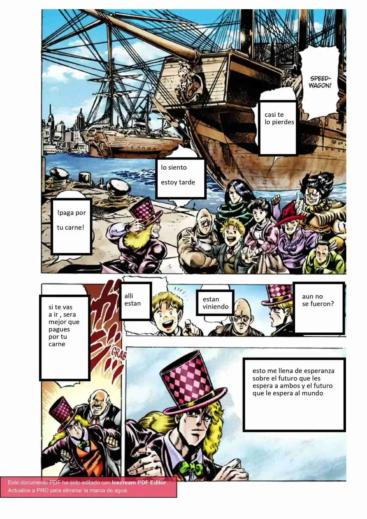 JoJo's Bizarre Adventure Parte 1: Phantom Blood Full Color - Capítulo 41 - Página 18 - LectorTMOo