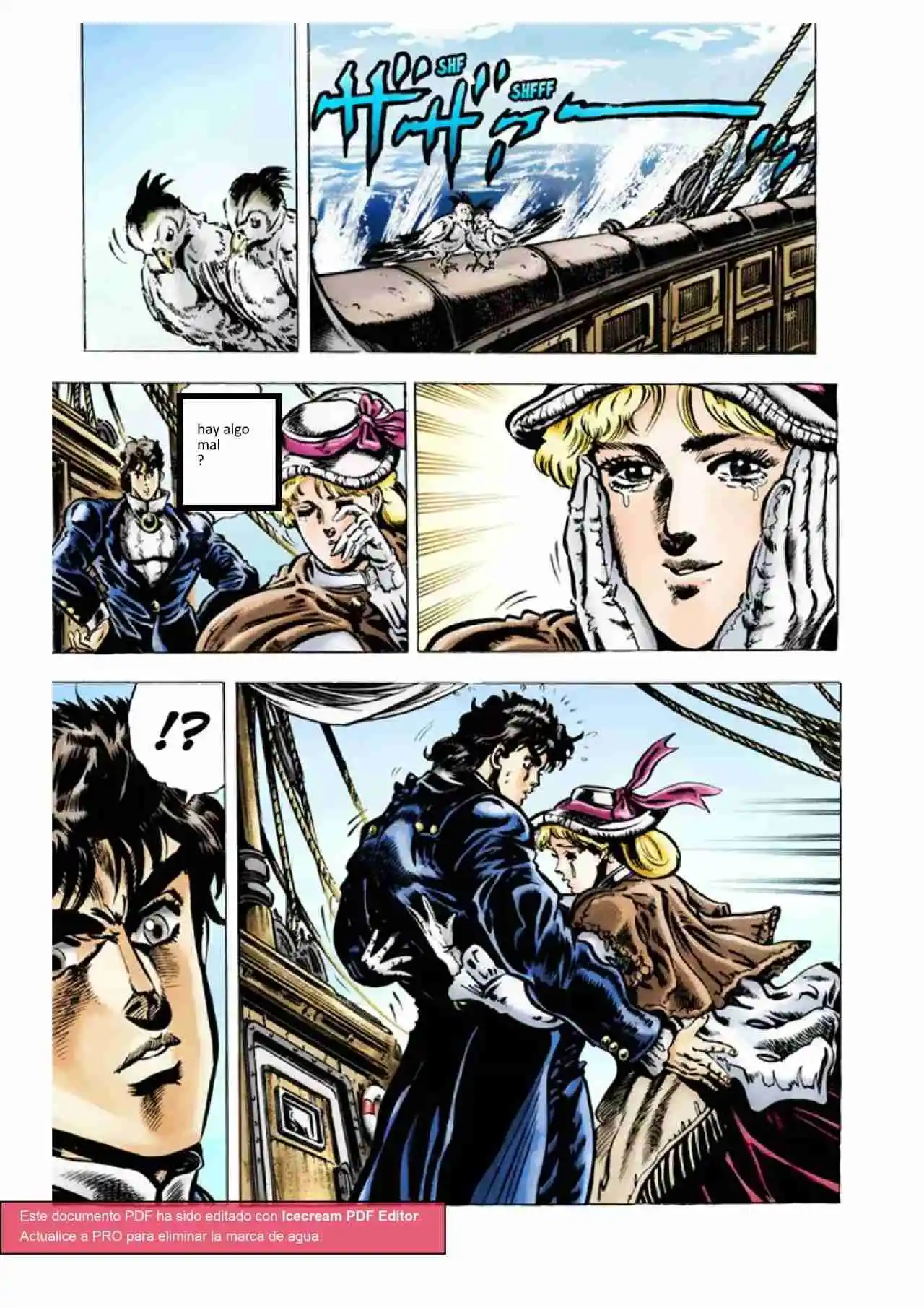 JoJo's Bizarre Adventure Parte 1: Phantom Blood Full Color - Capítulo 42 - Página 4 - LectorTMOo