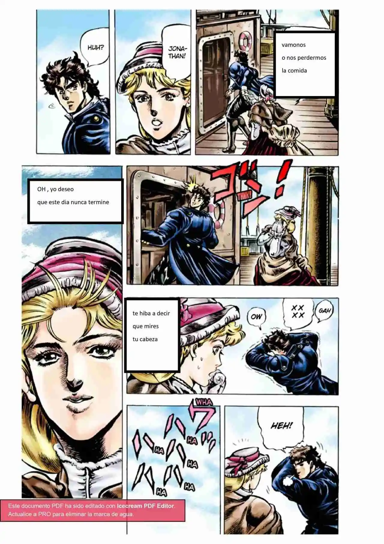 JoJo's Bizarre Adventure Parte 1: Phantom Blood Full Color - Capítulo 42 - Página 6 - LectorTMOo