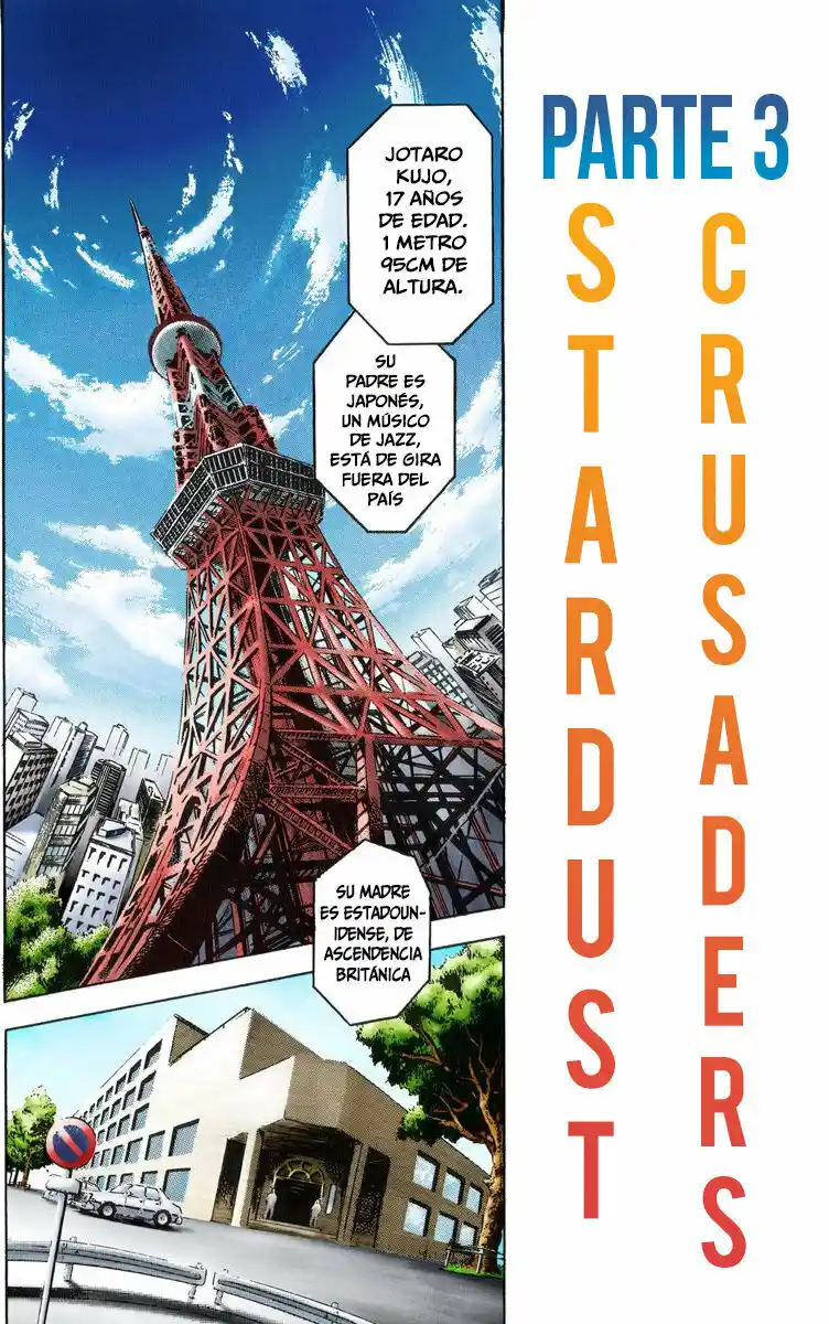 JoJo's Bizarre Adventure Parte 3: Stardust Crusaders Full Color - Capítulo 1 - Página 4 - LectorTMOo