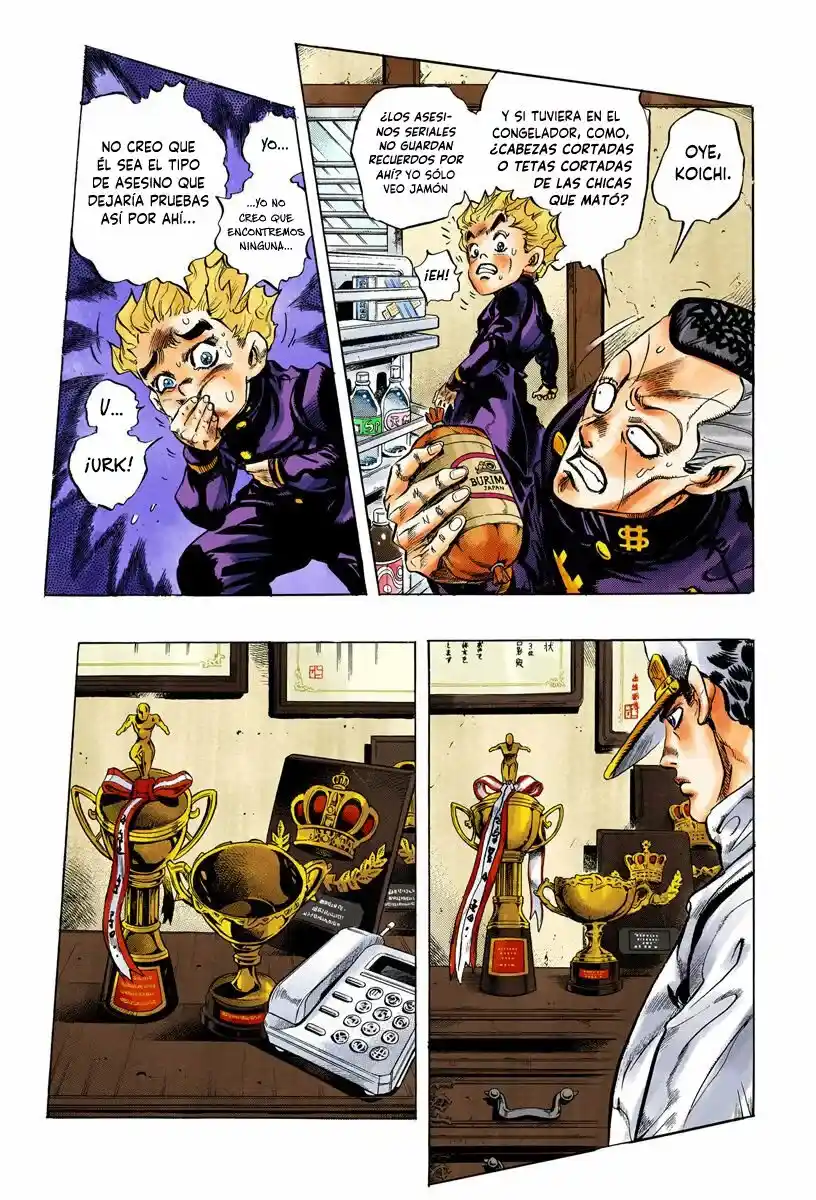 JoJo's Bizarre Adventure Parte 4: Diamond Is Unbreakable Full Color - Capítulo 100 - Página 5 - LectorTMOo