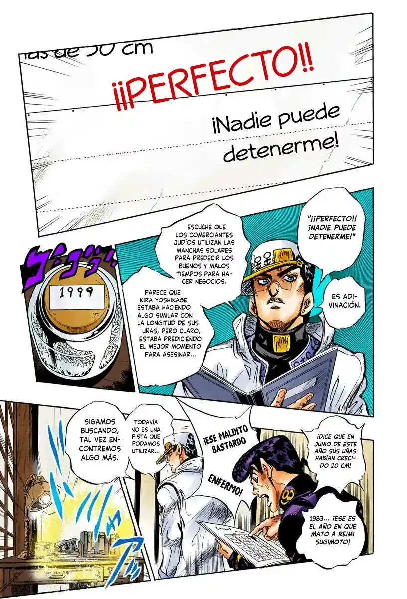 JoJo's Bizarre Adventure Parte 4: Diamond Is Unbreakable Full Color - Capítulo 100 - Página 15 - LectorTMOo