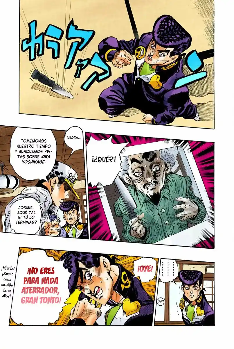 JoJo's Bizarre Adventure Parte 4: Diamond Is Unbreakable Full Color - Capítulo 102 - Página 19 - LectorTMOo