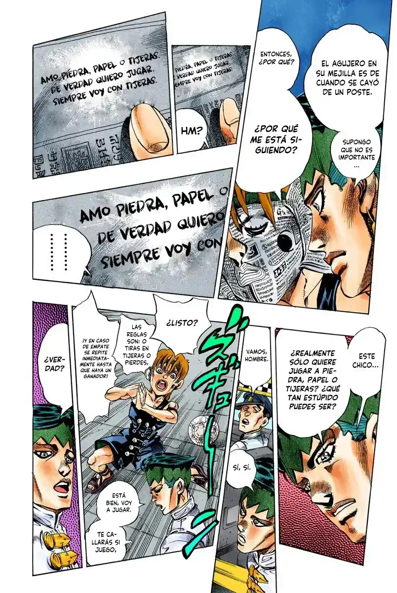 JoJo's Bizarre Adventure Parte 4: Diamond Is Unbreakable Full Color - Capítulo 107 - Página 6 - LectorTMOo