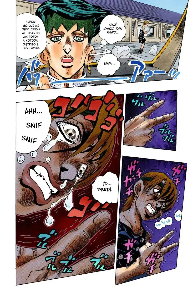 JoJo's Bizarre Adventure Parte 4: Diamond Is Unbreakable Full Color - Capítulo 107 - Página 8 - LectorTMOo
