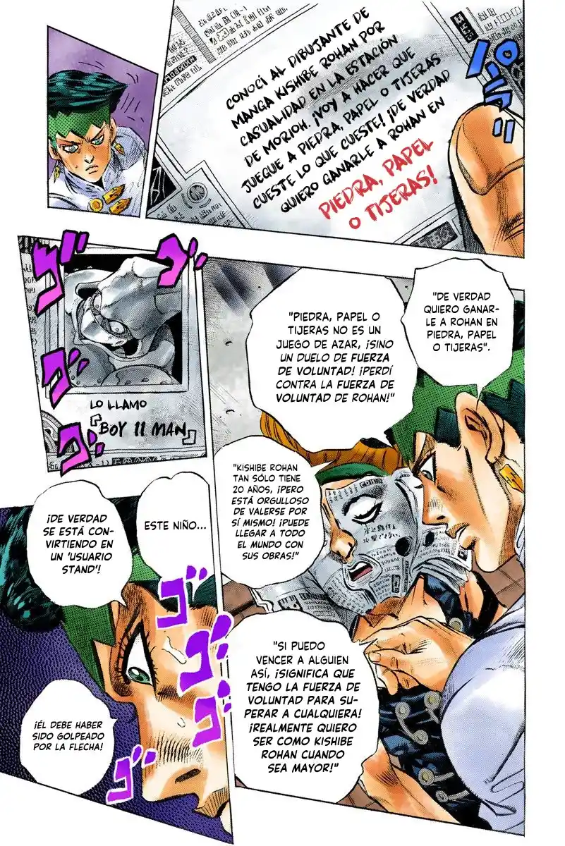 JoJo's Bizarre Adventure Parte 4: Diamond Is Unbreakable Full Color - Capítulo 108 - Página 8 - LectorTMOo