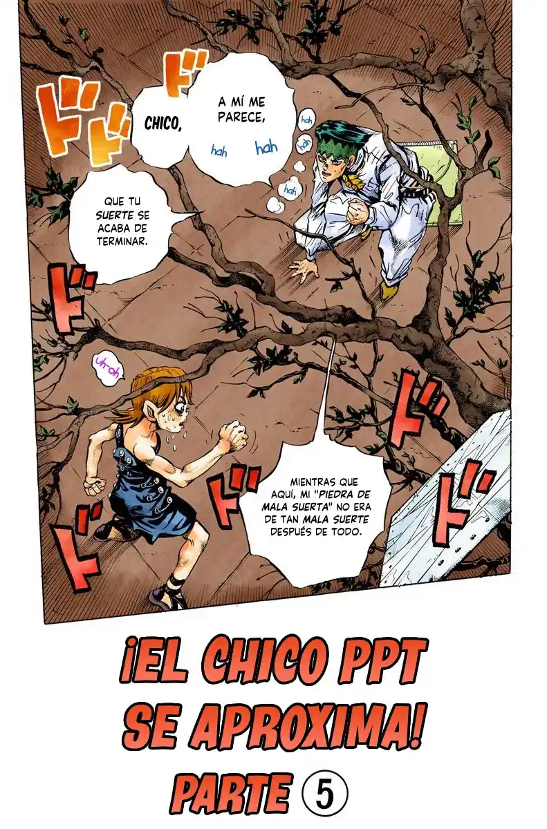 JoJo's Bizarre Adventure Parte 4: Diamond Is Unbreakable Full Color - Capítulo 110 - Página 1 - LectorTMOo