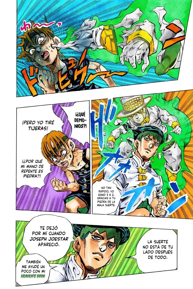 JoJo's Bizarre Adventure Parte 4: Diamond Is Unbreakable Full Color - Capítulo 110 - Página 18 - LectorTMOo