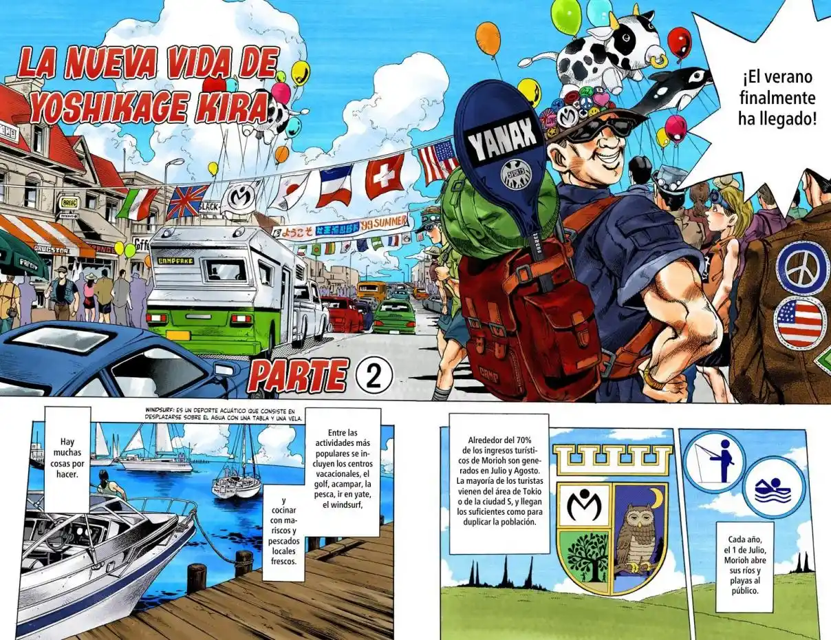 JoJo's Bizarre Adventure Parte 4: Diamond Is Unbreakable Full Color - Capítulo 112 - Página 1 - LectorTMOo