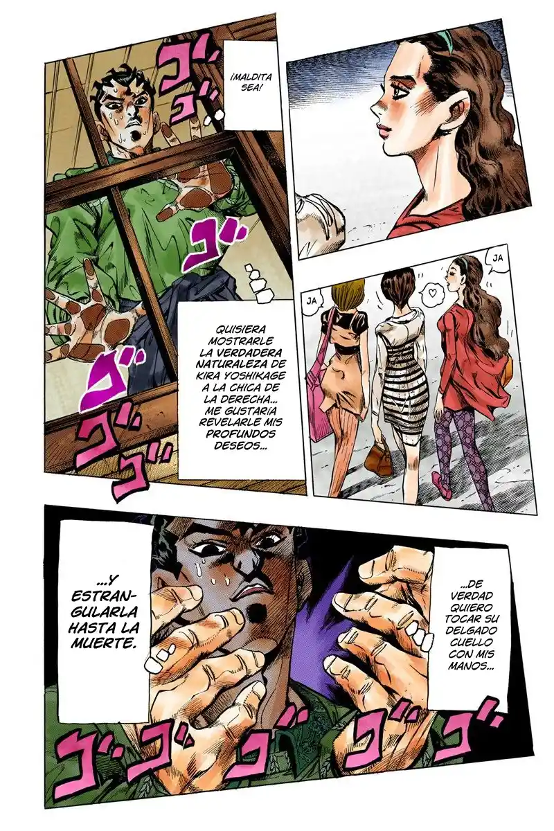 JoJo's Bizarre Adventure Parte 4: Diamond Is Unbreakable Full Color - Capítulo 112 - Página 4 - LectorTMOo
