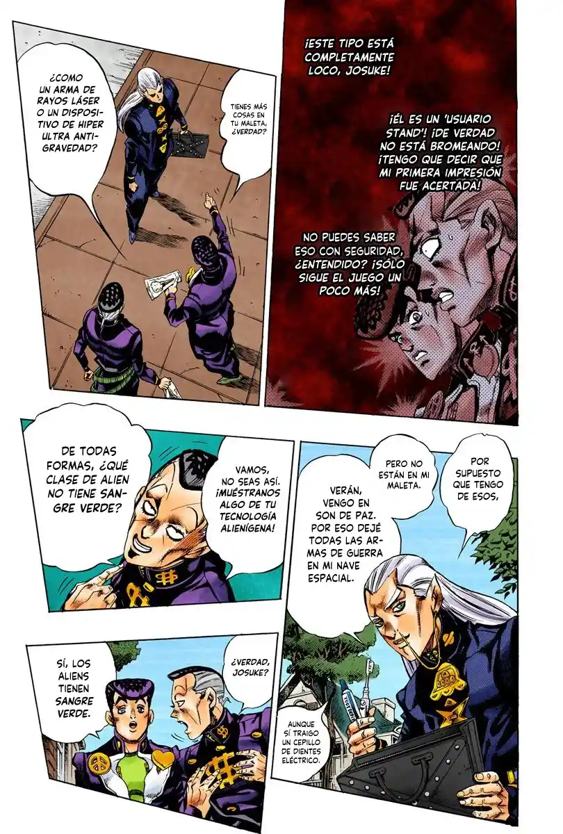 JoJo's Bizarre Adventure Parte 4: Diamond Is Unbreakable Full Color - Capítulo 114 - Página 7 - LectorTMOo