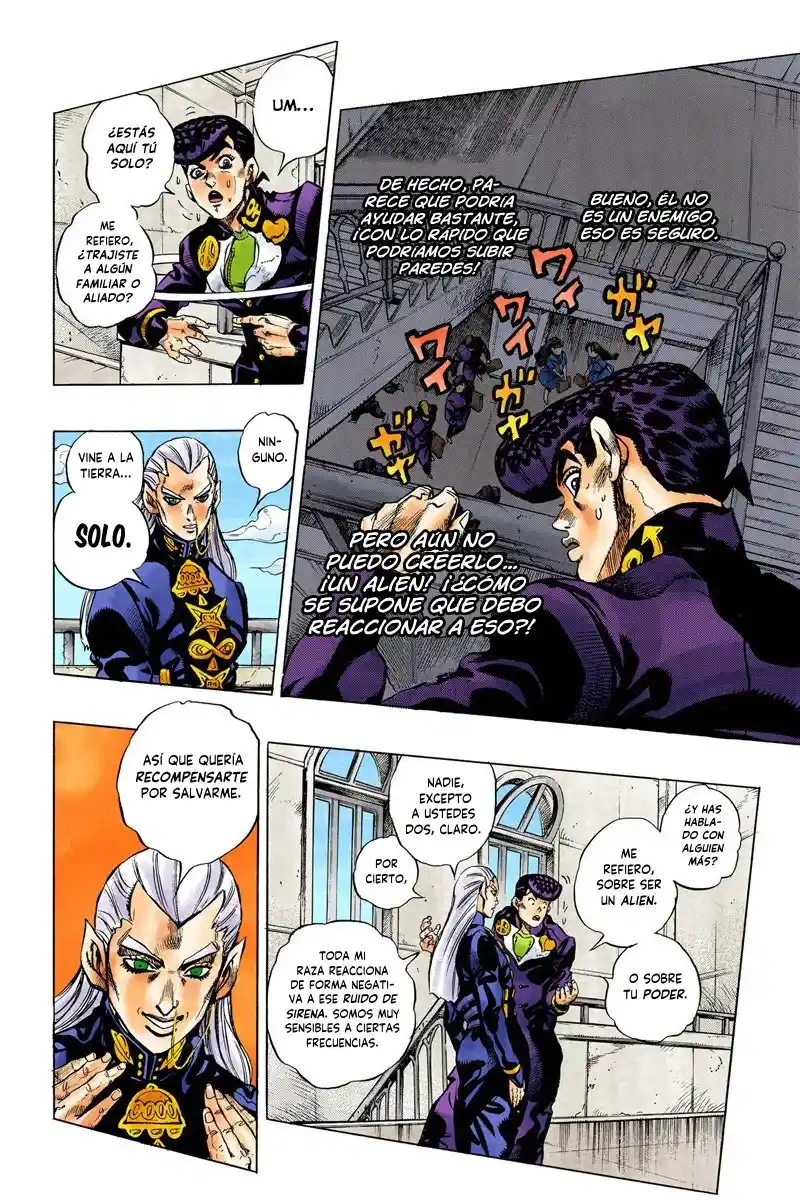 JoJo's Bizarre Adventure Parte 4: Diamond Is Unbreakable Full Color - Capítulo 115 - Página 6 - LectorTMOo