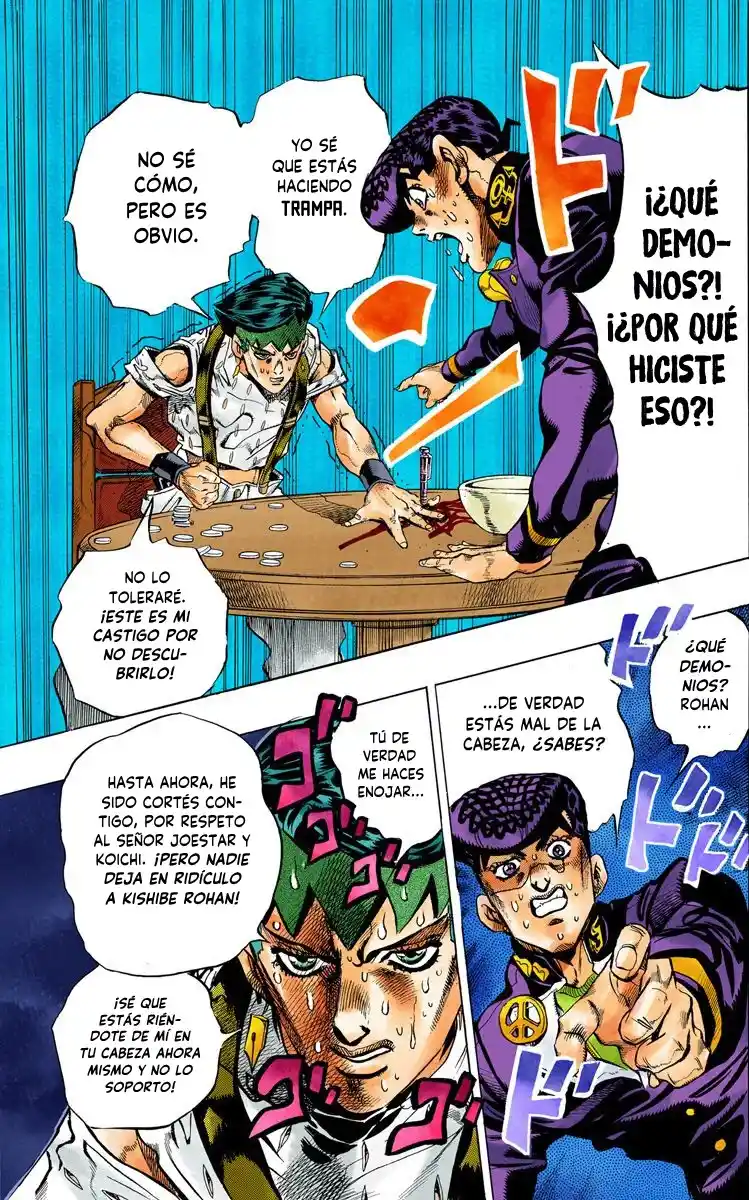 JoJo's Bizarre Adventure Parte 4: Diamond Is Unbreakable Full Color - Capítulo 117 - Página 13 - LectorTMOo