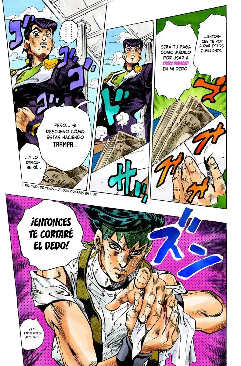 JoJo's Bizarre Adventure Parte 4: Diamond Is Unbreakable Full Color - Capítulo 117 - Página 15 - LectorTMOo