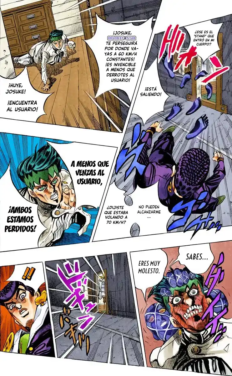 JoJo's Bizarre Adventure Parte 4: Diamond Is Unbreakable Full Color - Capítulo 121 - Página 17 - LectorTMOo