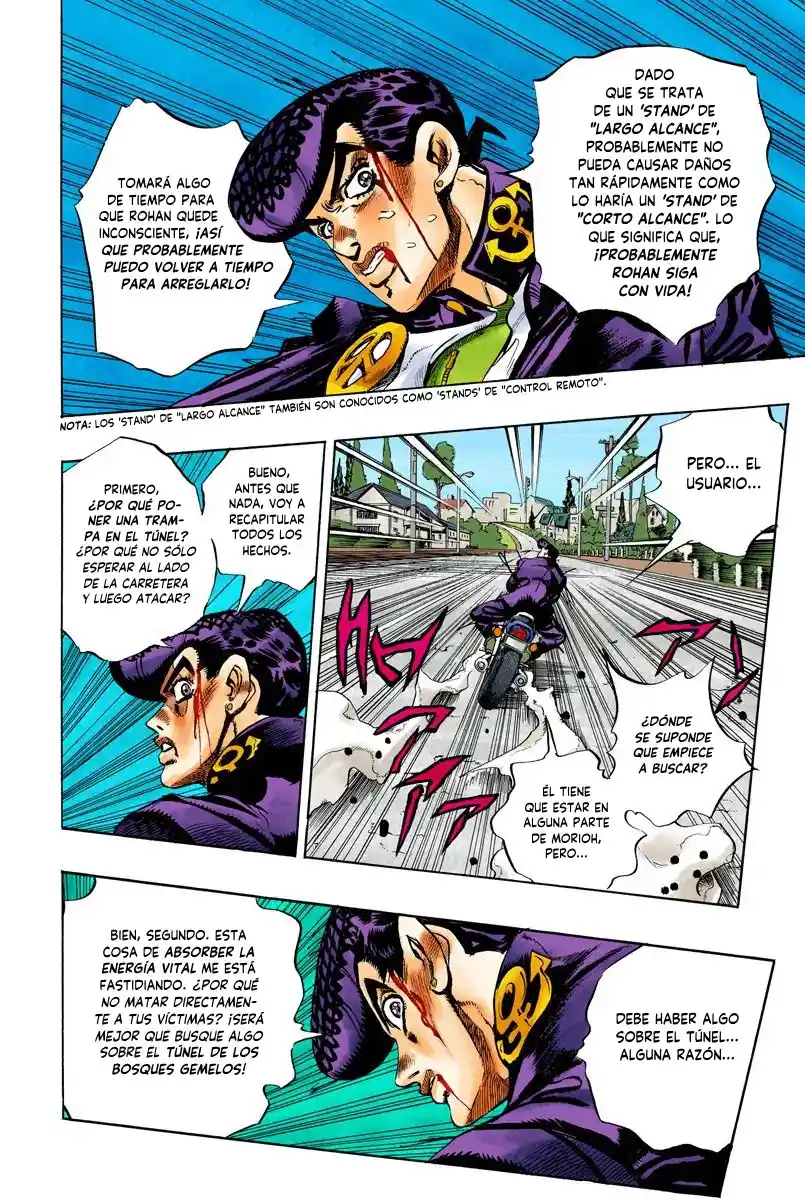 JoJo's Bizarre Adventure Parte 4: Diamond Is Unbreakable Full Color - Capítulo 122 - Página 6 - LectorTMOo