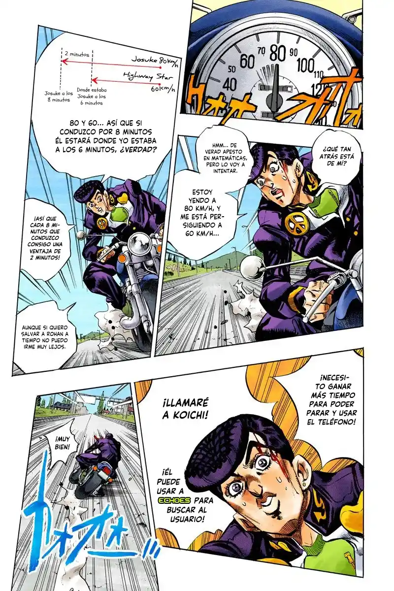 JoJo's Bizarre Adventure Parte 4: Diamond Is Unbreakable Full Color - Capítulo 122 - Página 7 - LectorTMOo