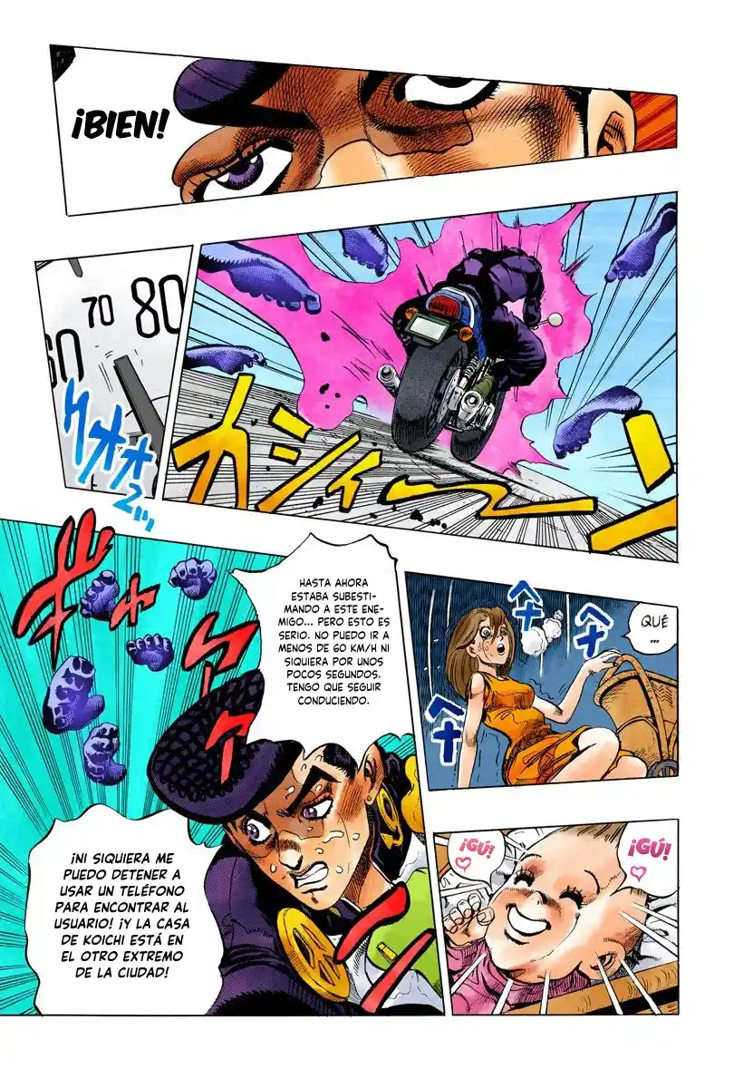 JoJo's Bizarre Adventure Parte 4: Diamond Is Unbreakable Full Color - Capítulo 122 - Página 18 - LectorTMOo