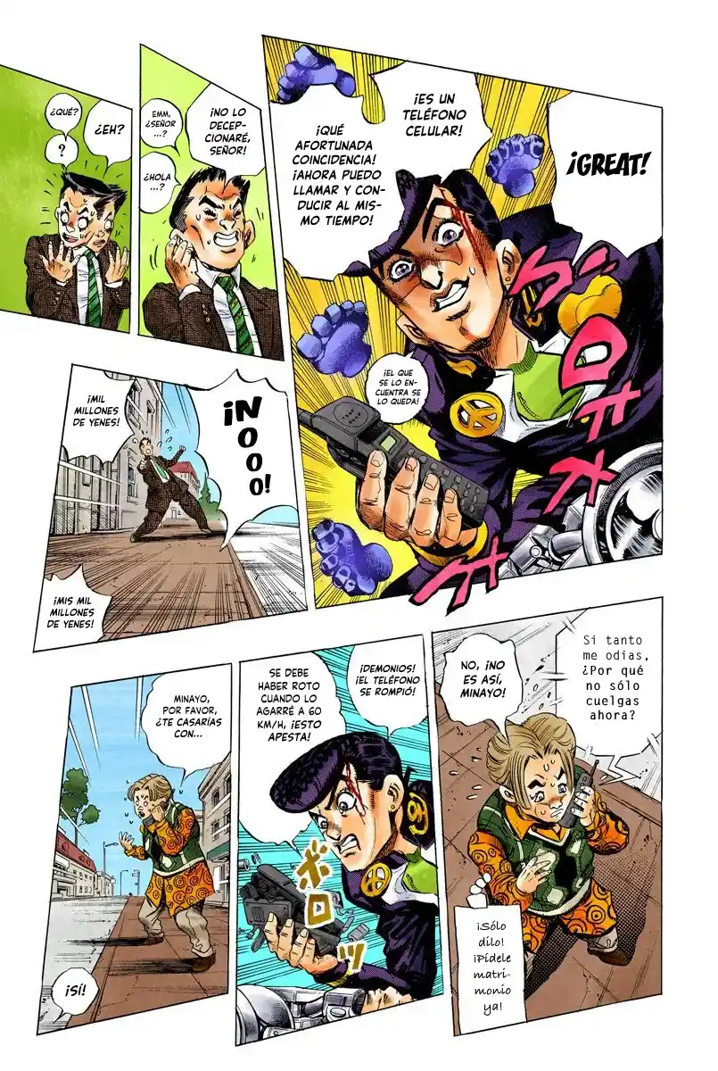 JoJo's Bizarre Adventure Parte 4: Diamond Is Unbreakable Full Color - Capítulo 123 - Página 3 - LectorTMOo