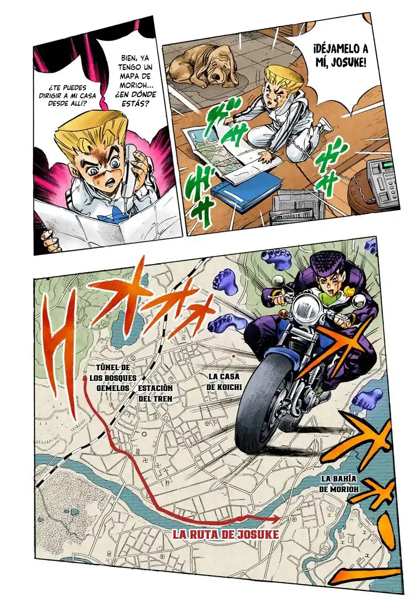 JoJo's Bizarre Adventure Parte 4: Diamond Is Unbreakable Full Color - Capítulo 123 - Página 6 - LectorTMOo
