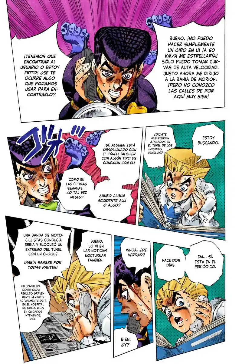 JoJo's Bizarre Adventure Parte 4: Diamond Is Unbreakable Full Color - Capítulo 123 - Página 7 - LectorTMOo