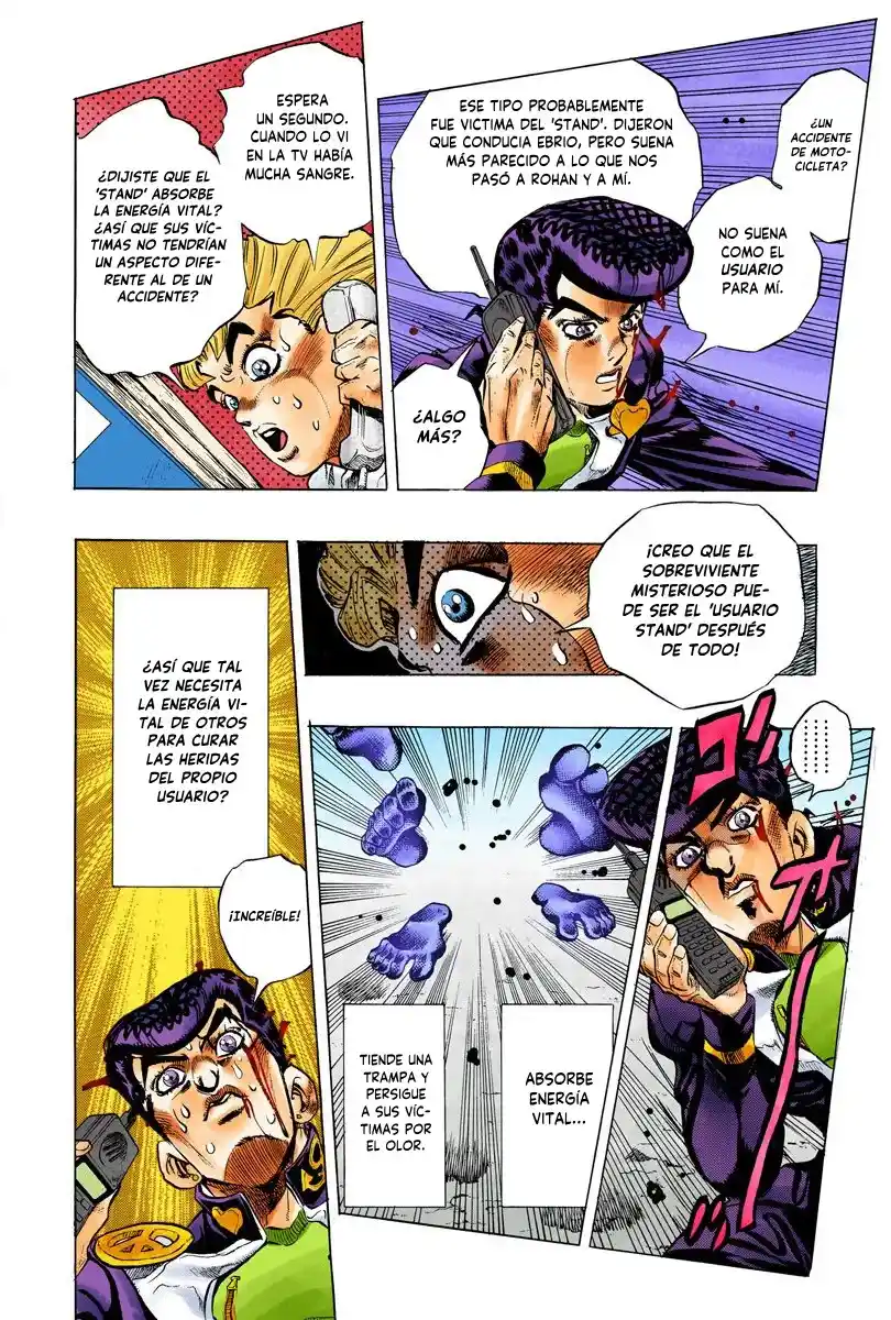 JoJo's Bizarre Adventure Parte 4: Diamond Is Unbreakable Full Color - Capítulo 123 - Página 8 - LectorTMOo
