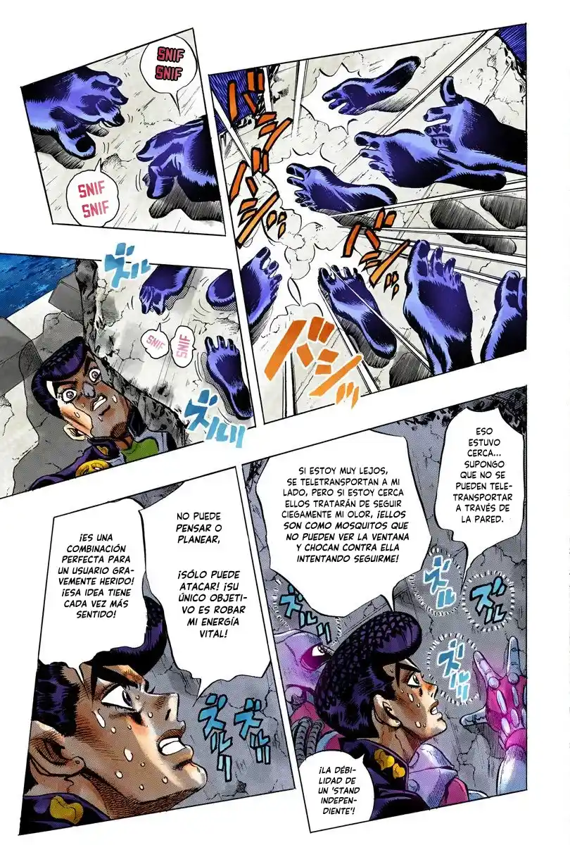 JoJo's Bizarre Adventure Parte 4: Diamond Is Unbreakable Full Color - Capítulo 123 - Página 18 - LectorTMOo
