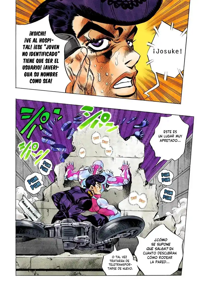 JoJo's Bizarre Adventure Parte 4: Diamond Is Unbreakable Full Color - Capítulo 123 - Página 19 - LectorTMOo