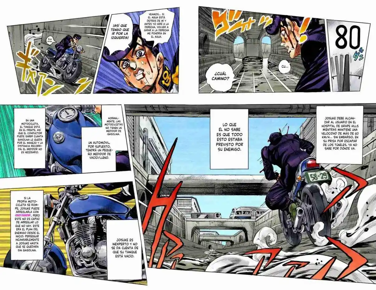 JoJo's Bizarre Adventure Parte 4: Diamond Is Unbreakable Full Color - Capítulo 124 - Página 8 - LectorTMOo