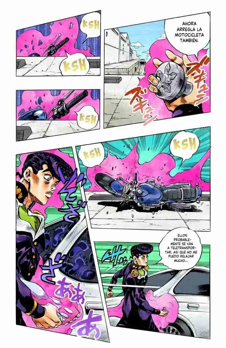 JoJo's Bizarre Adventure Parte 4: Diamond Is Unbreakable Full Color - Capítulo 124 - Página 19 - LectorTMOo