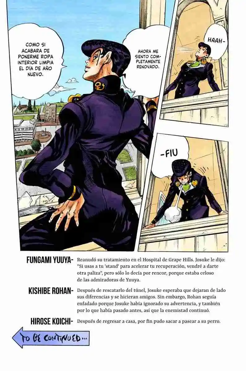 JoJo's Bizarre Adventure Parte 4: Diamond Is Unbreakable Full Color - Capítulo 126 - Página 19 - LectorTMOo