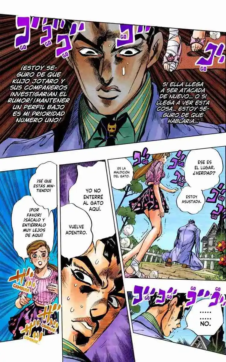 JoJo's Bizarre Adventure Parte 4: Diamond Is Unbreakable Full Color - Capítulo 129 - Página 9 - LectorTMOo