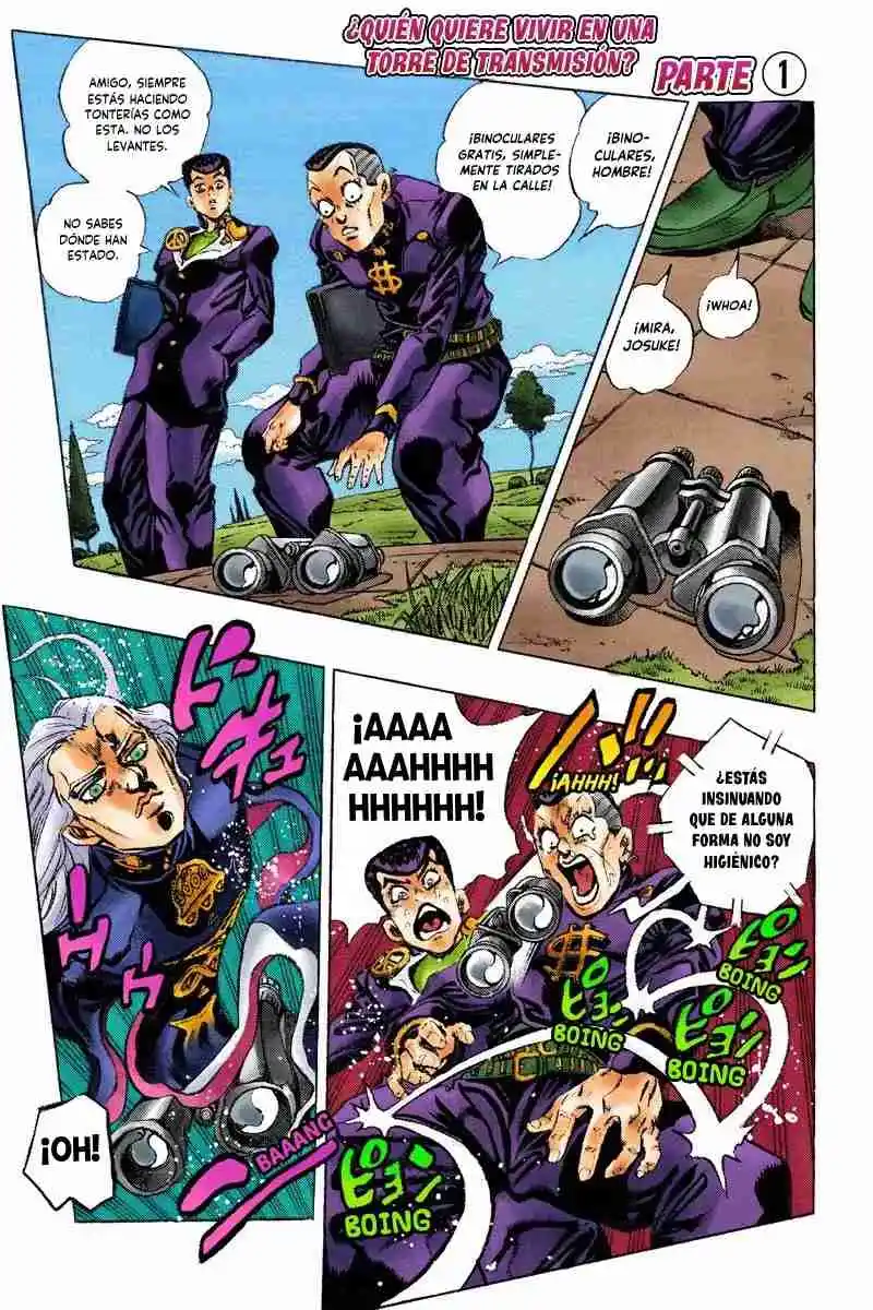 JoJo's Bizarre Adventure Parte 4: Diamond Is Unbreakable Full Color - Capítulo 133 - Página 1 - LectorTMOo
